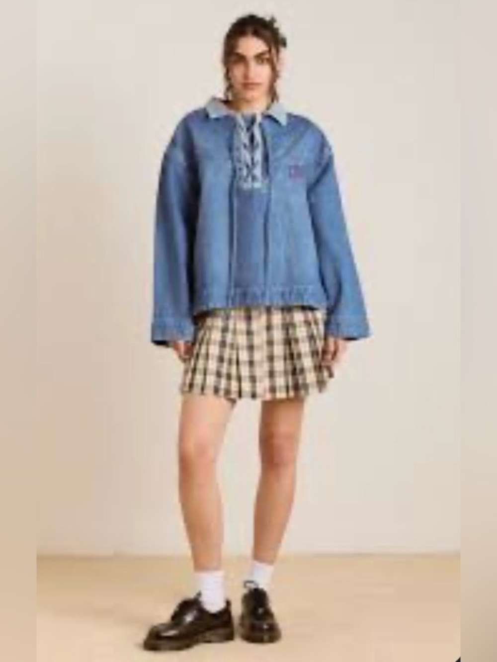 Damson Madder Moffy Mini Kilt in Butter Size US 12 - Picture 7 of 13